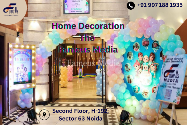Birthday Home Decoration Service In Noida